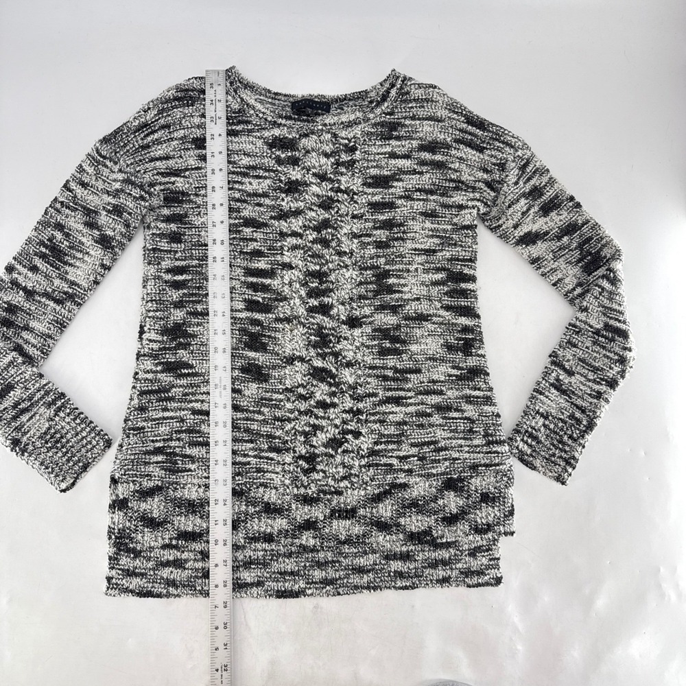 Sanctuary Marled Knit Sweater Crew Neck Long Sleeve‎ Womens Size S - Picture 9 of 9